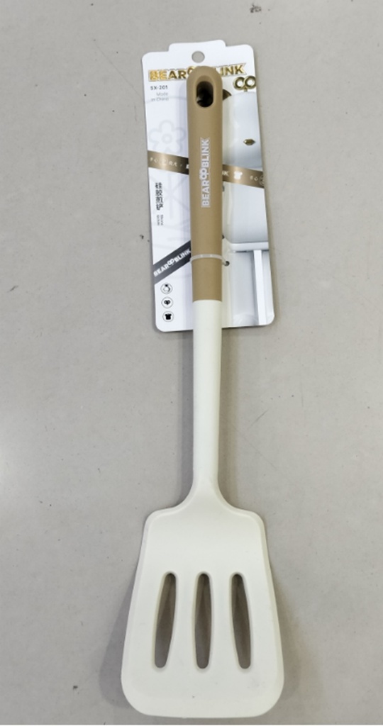 Silicone Spatula Slotted Turner BEAR BLINK 201
