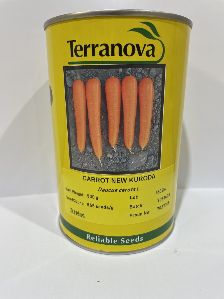Seed Carrot New Kuroda 500G Terranova