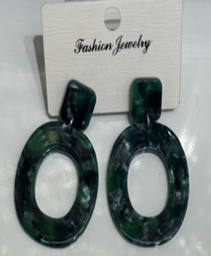 Jewellery Earrings Plst Earspike 2pcs/card C4350B-4