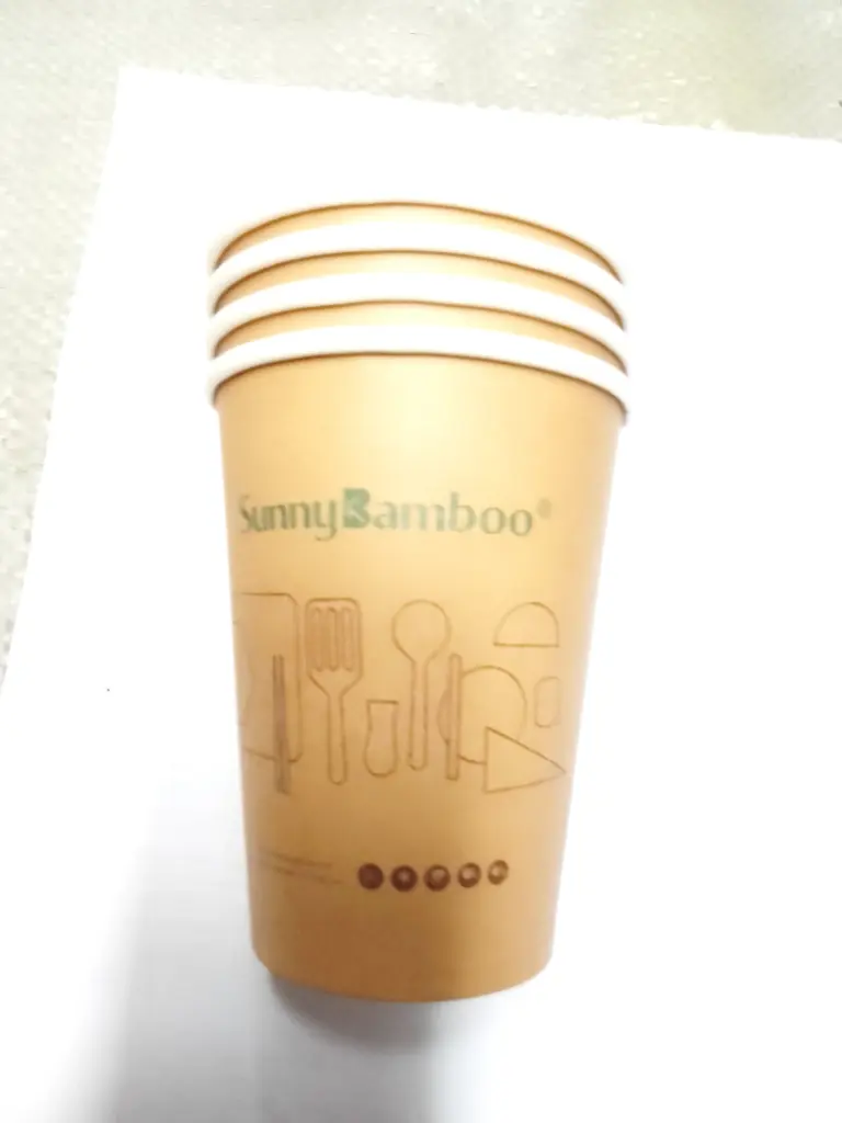 Disposable Cup Paper 9oz 50pcs/pack SunnyBamboo