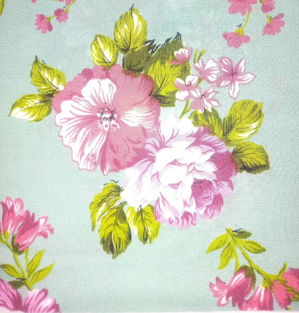FB Printed Satin Velvet: Design #193464