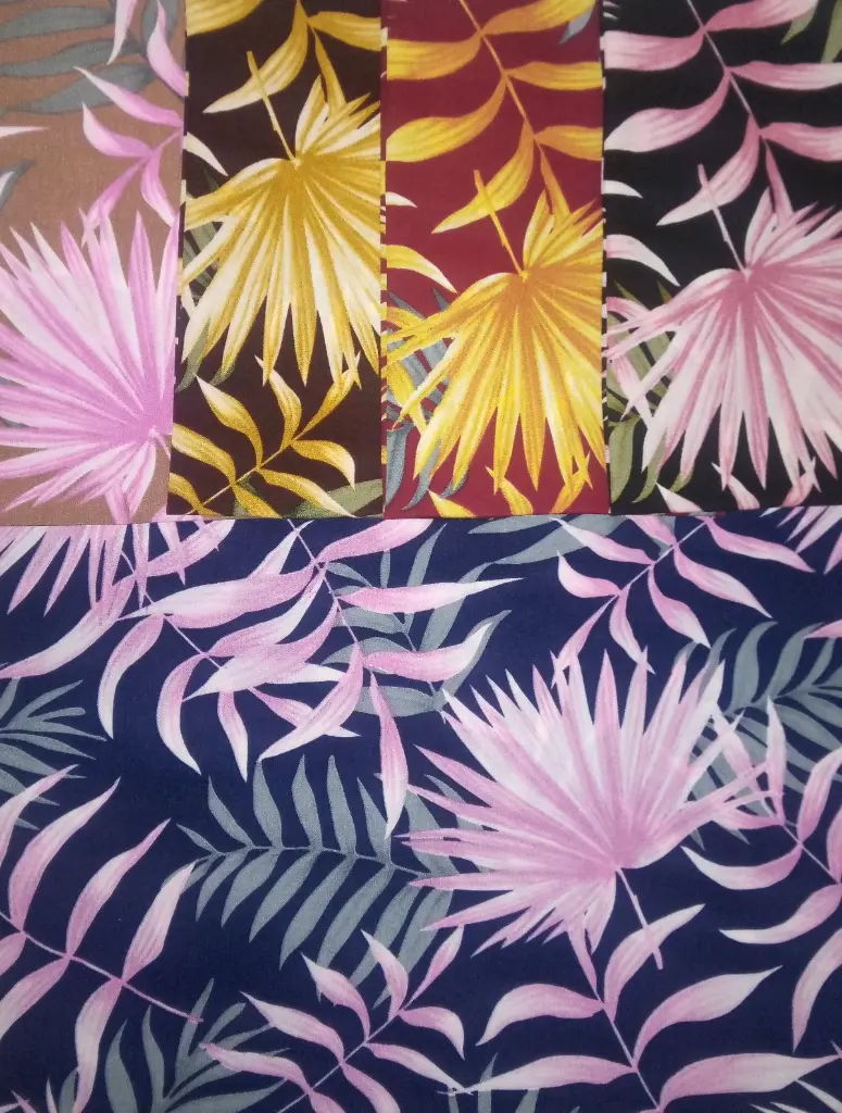 FB Printed Satin Velvet: Design #90804