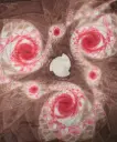 Fabric Printed Polyster Satin 44" D#0471