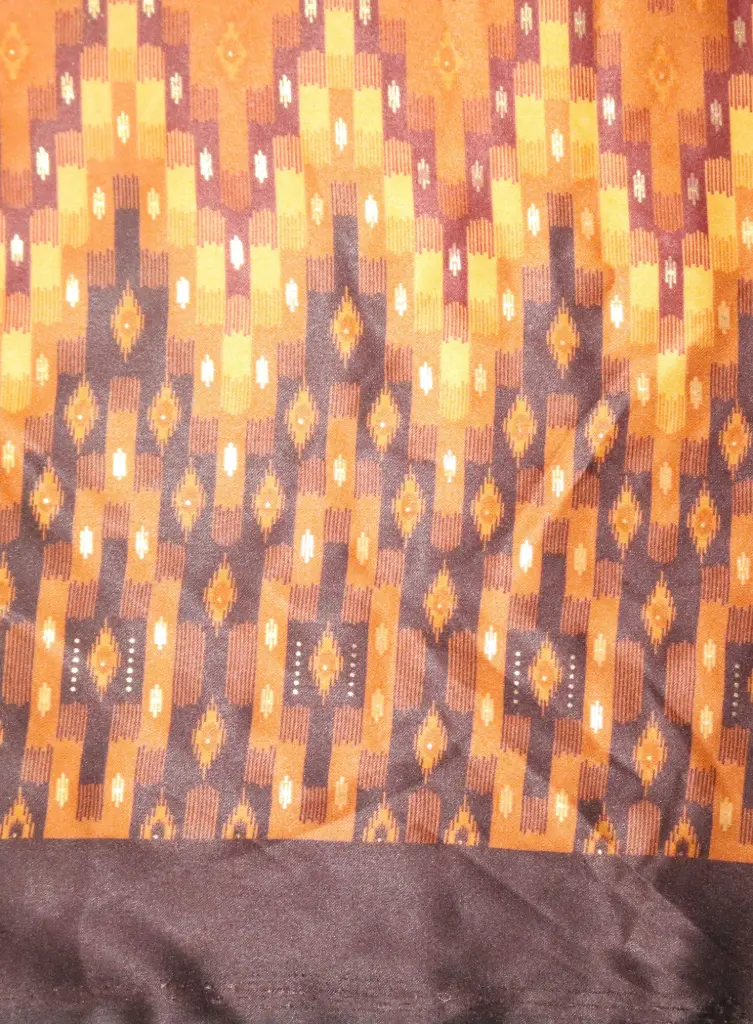FB Printed Polyster Gold 44'