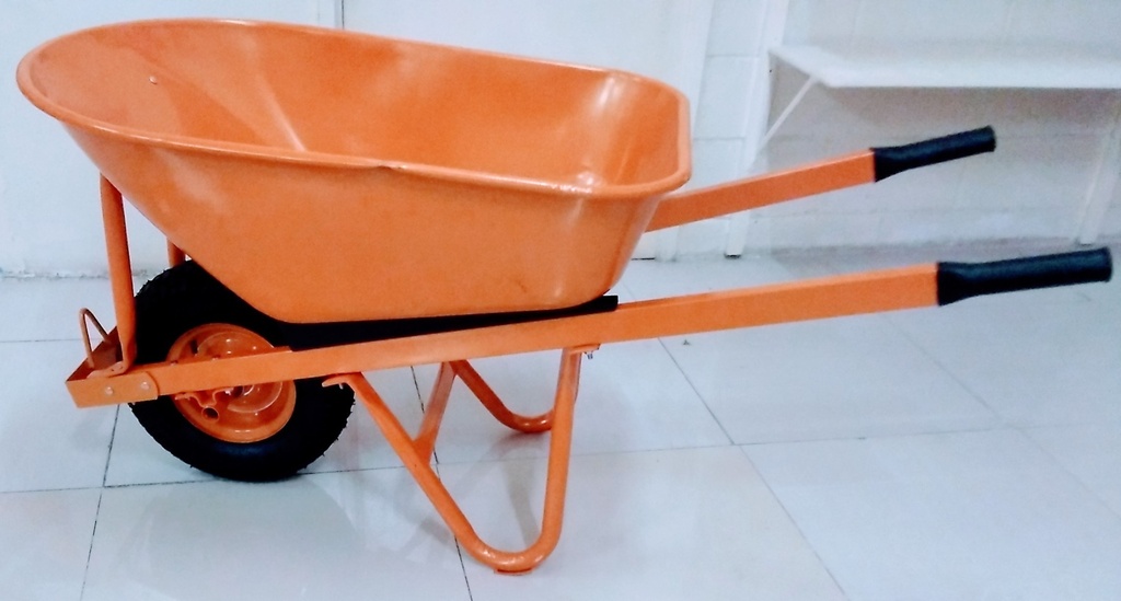 Wheel Barrow Steel Tray 7-cu Hd