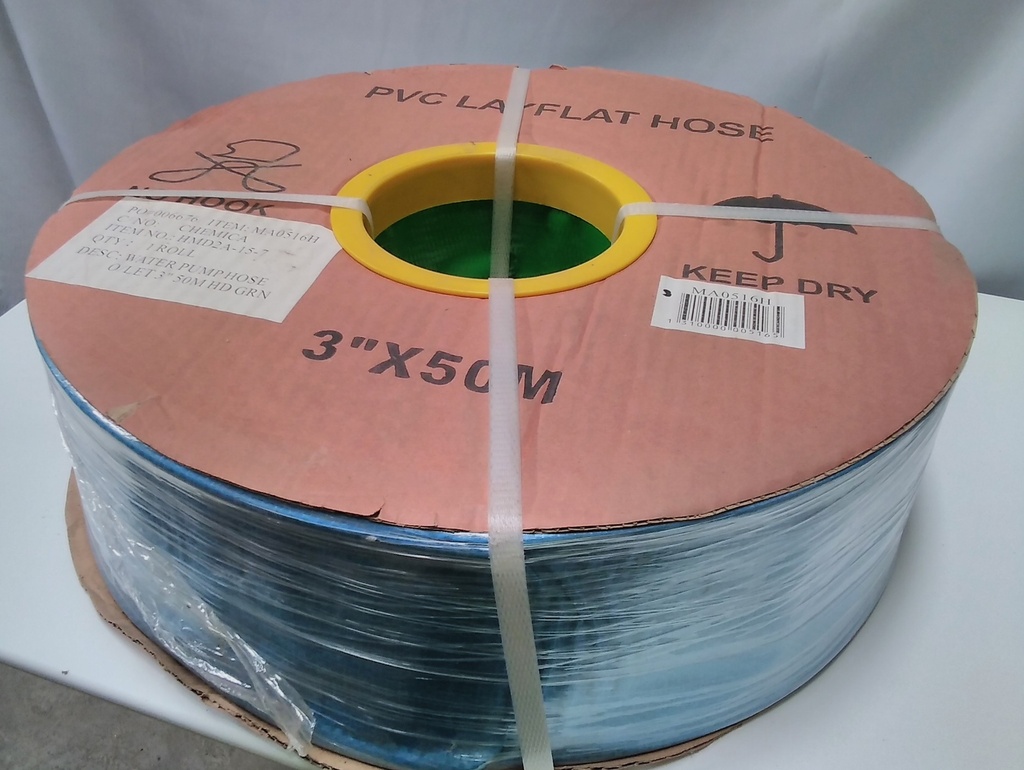 Water Pump Hose Outlet 3" 50M Hd Grn