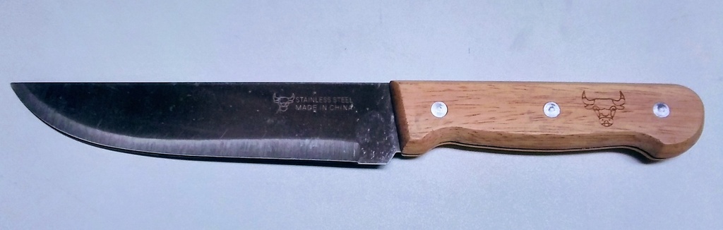 Kitchen Knife 7'' Wdn Grip Hdl