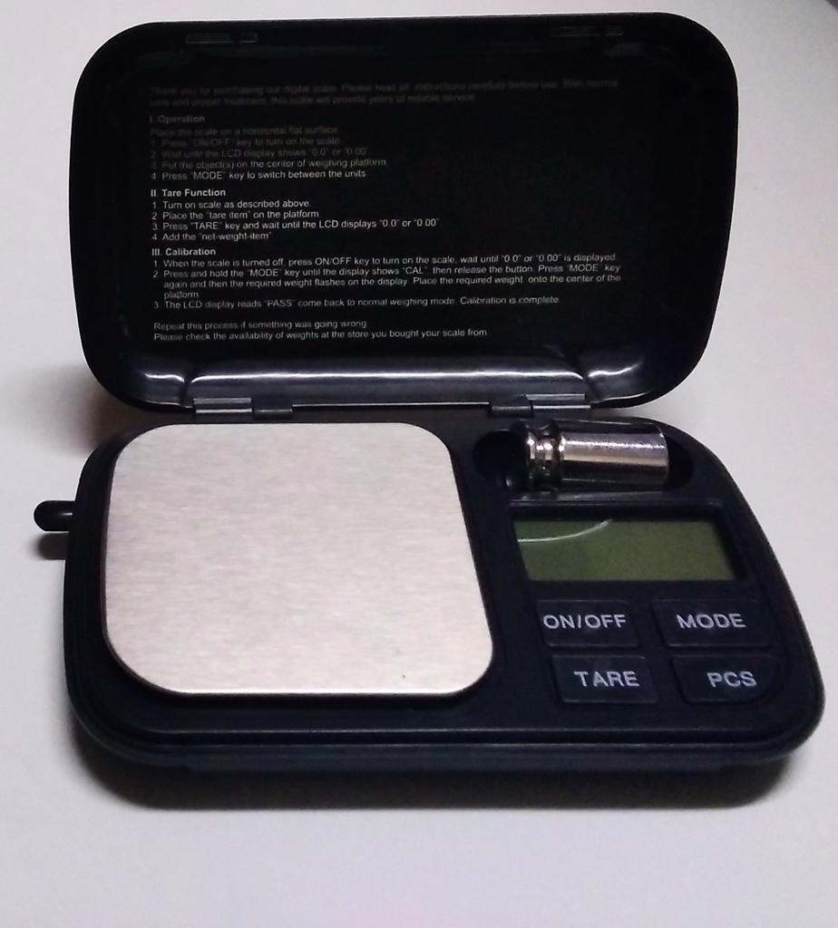 Gold Scale Digital 300g Batt.649C Const