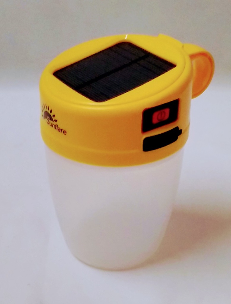 Solar Sunflare Rechargeable Lantern SF-1S