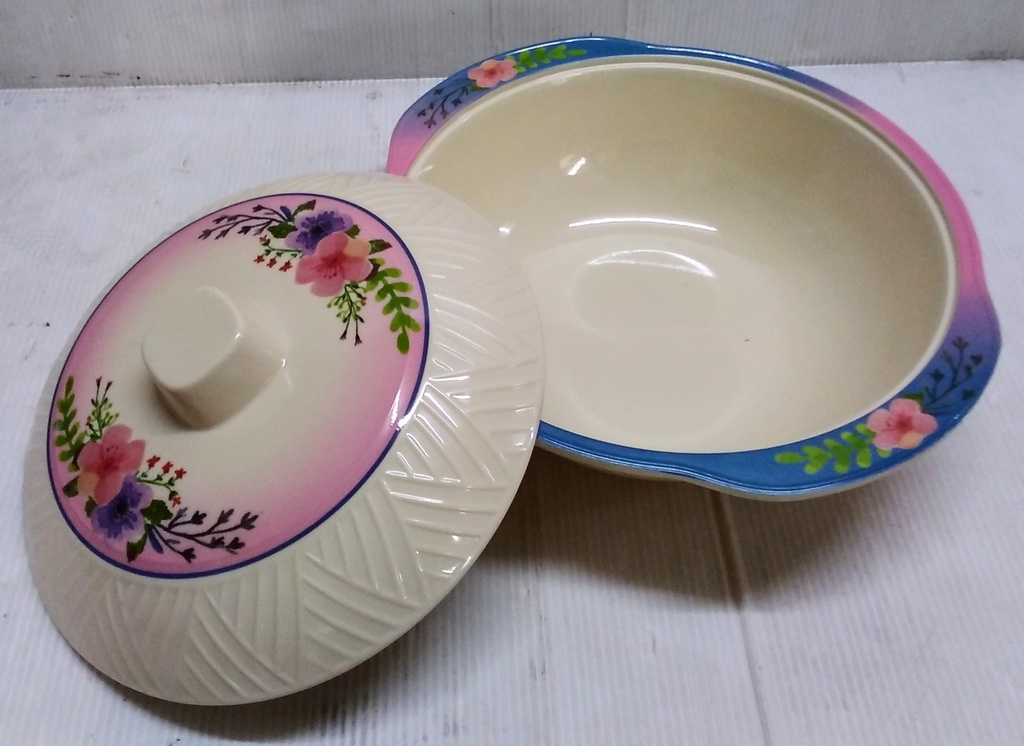 Bowl Melamine W/Lid 9.5'' 23003