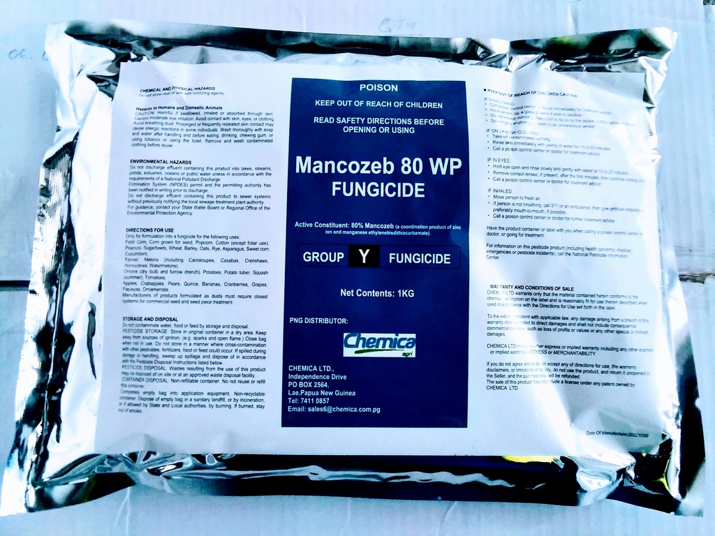 Mancozeb 80% WP 1kg
