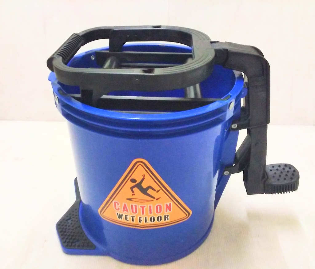 Mop Bucket W/Pedal 16L Blue MC03001