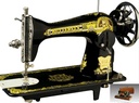 Sewing Machine Butterfly Wooden Case