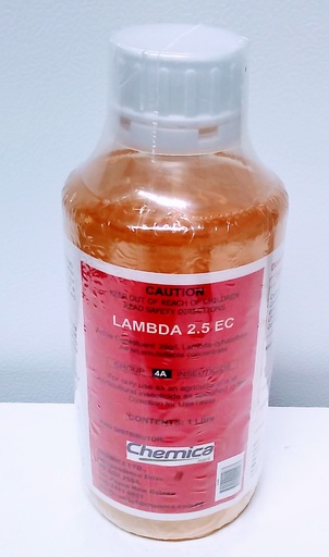 [AC0096] Lambda Cyhalothrin 25gr/lt 1lt Ec