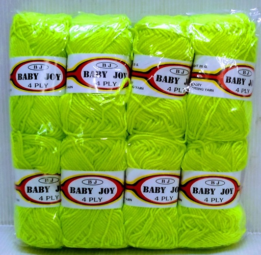[FC1087] Wool Bilum B/Jy Grnyellw #4070