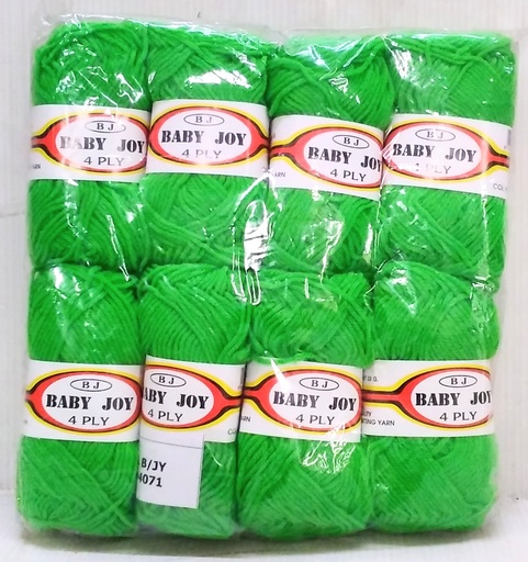[FC1088] Wool Bilum B/Jy Limegreen#4071