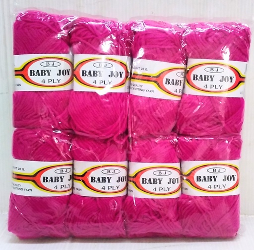 [FC1513] Wool Bilum B/Jy Magneta #4035