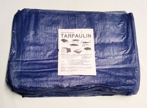 [PB0105] Tarpaulin Blue16'X24' 110g