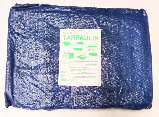 [PB0108] Tarpaulin Blue 24'X24' 110g