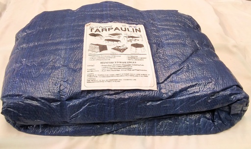 [PB0113] Tarpaulin Blue 36'X36' 110g