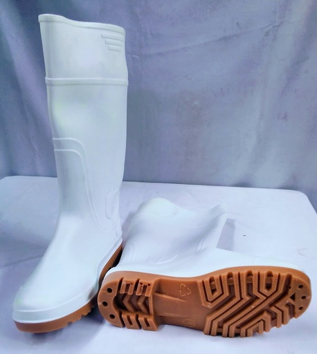 [SW0088] Gumboot Pair N/Sfty Wht Hc#07
