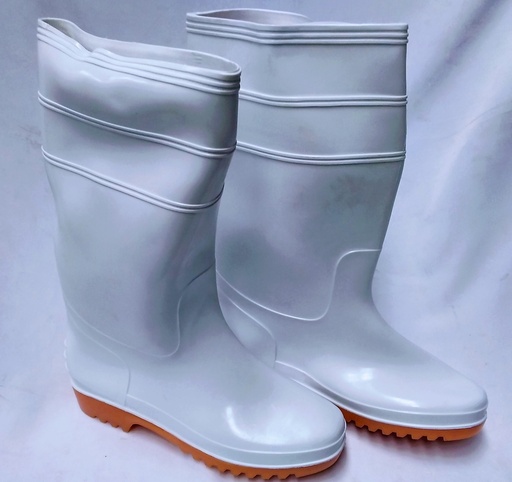 [SW0091] Gumboot Pair N/Sfty Wht Hc#10