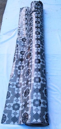 [VI0065BLK] Floor Mat PVC 72 X 0.5mm Black