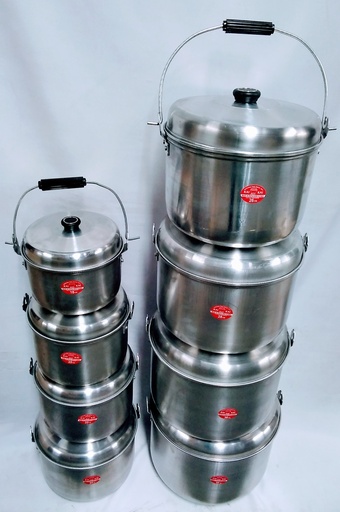 [VI0108] Pot Couldron 8pc Set (18-32) KKC