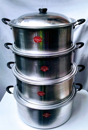 [VI0142] Pot Mumu Alum W/Hndl KKC 34-40cm