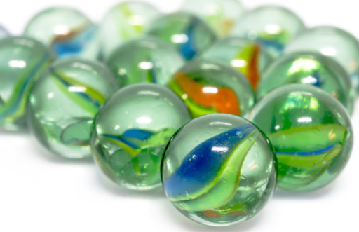 [VI2171] Marble Glass 50pcs/Net