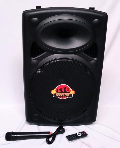 [VI4593] Speaker W-15-40W W/Wireless Mic