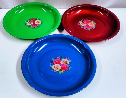 [VI4796] Plate Rice Enamel 24cm