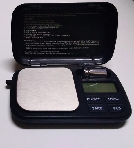 [VI5546] Gold Scale Digital 300g Batt.649C Const