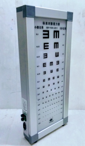 [VI5573] Eye Test Frame Alu Brd If06051/2.5M
