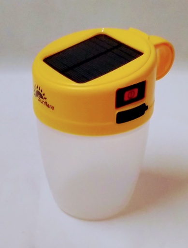 [VI5579] Solar Sunflare Rechargeable Lantern SF-1S