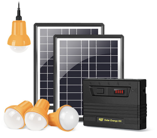 [VI5583] Solar Sunflare Energy Kit W/3Bulb 5W SF-903