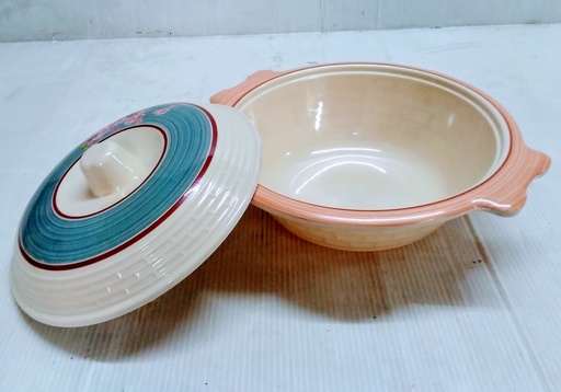 [VI5618] Bowl Melamine W/Lid 8.5'' 839-85