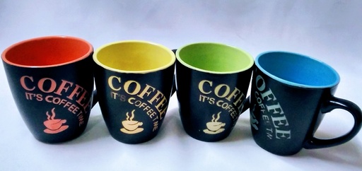[VI5659] Mug Ceramic Coffee Time' 210ml