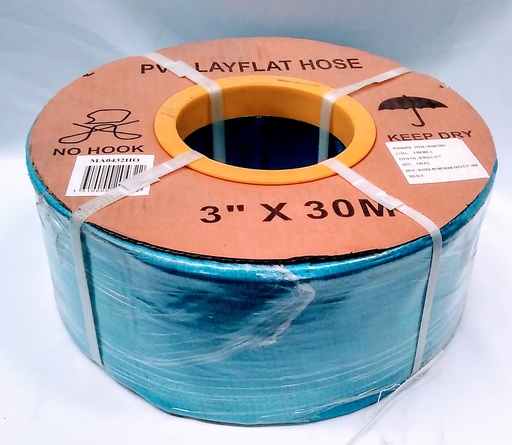 [MA0432HO] Water Pump Hose Outlet 3" 30M Hd Blue