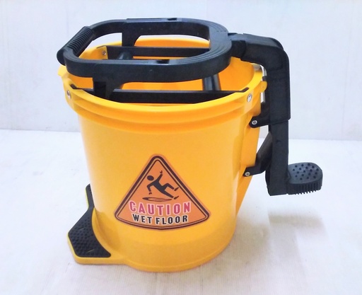 [VI5705] Mop Bucket W/Pedal 16L Yellow MC03001