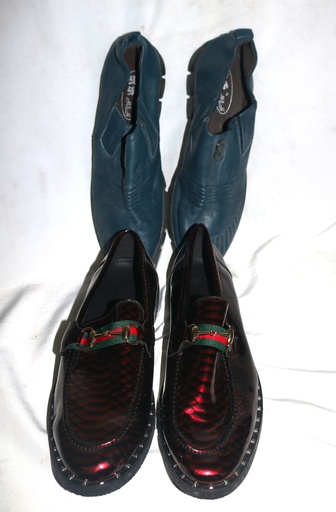 [FC4339] Shoe Pairs Dress Mens Black (703)