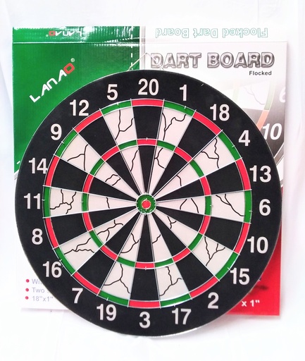 [VI5817] Dart Board Reversable 18" 18554