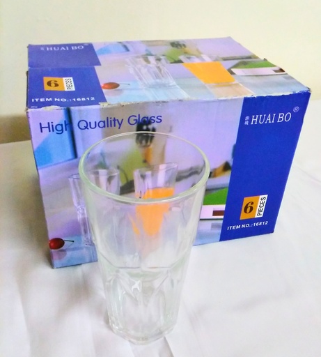 [VI5801] Glass Drinking HighBall JX-08
