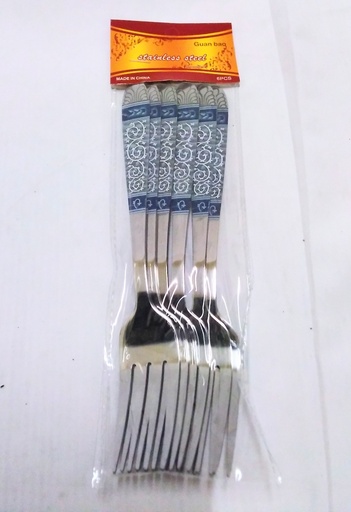 [VI7573] Kitchen S/S Table Fork 6pcs/set
