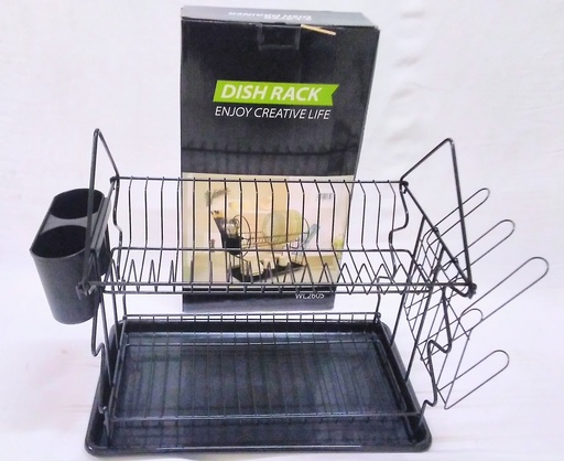 [VI7599] Dish Rack Steel 2layer2607