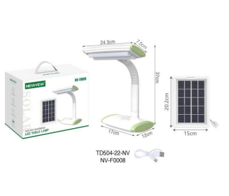 [VI5960] Solar Table Lamp NV-F0008 Newvew'