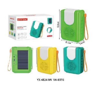 [VI5974] Solar Speaker NV-8978 Newvew