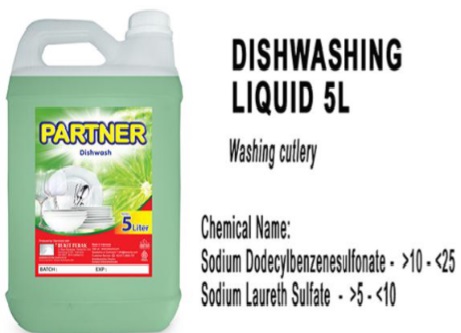 [VI7675] PARTNER Dishwash 5L