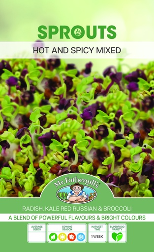 [SD0317] Seed Hot&Spicy Mix Sprts Alive 35g MFG3009