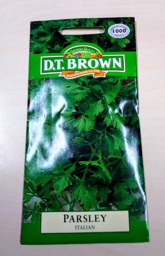 [SD0326] Seed Parsley Italian 1.321g MFG2232